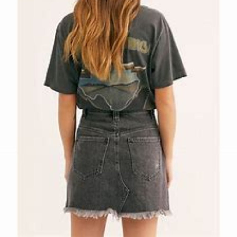 NWT Free People Sidecar Mini Cotton Skirt - Picture 3 of 6